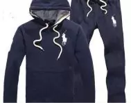 ralph lauren hommes survetement 2019U mode italienne capuche pas cher bleu